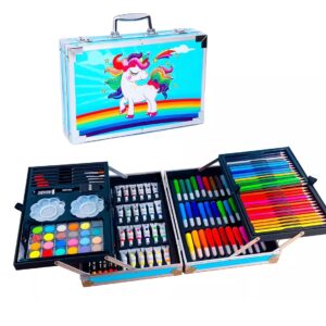 Kit de arte con maletín – 145 piezas + Rollo de Papel